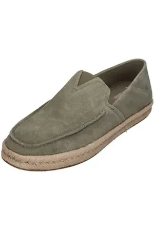TOMS ALONSO LOAFER ROPE Espadrille Olive Suede grün 45 EU