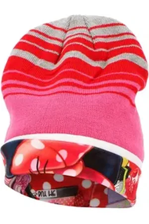 Disney Minnie Mouse Beanie Flauschige Mütze für warme Ohren rosa 52cm