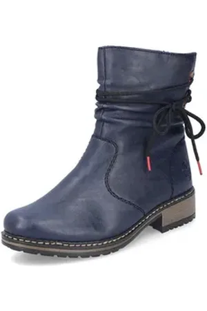 Rieker Bikerboots blau 37 EU