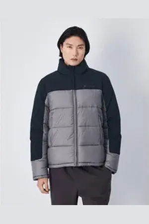 Champion Winterjacke grau|schwarz L
