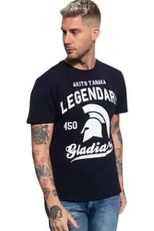 Akito tanaka T-Shirt Legendary (1-tlg) mit Frontprint blau S