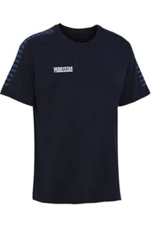 Derbystar T-Shirt Ultimo T-Shirt Kurzarm-Shirts Unisex Baumwolle blau S