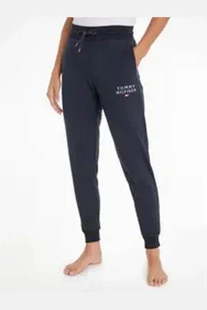 Tommy Hilfiger Underwear Jogginghose TRACK PANTS mit Markenlogo-Aufdruck blau M (38)