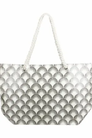 Capelli new york Strandtasche Strandtasche beige