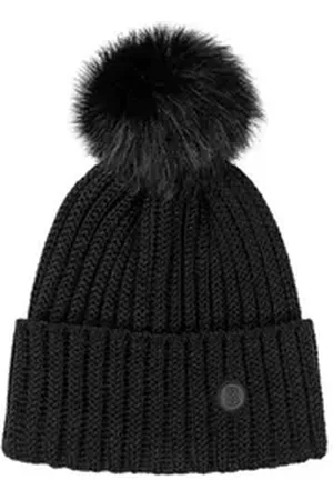 Bogner Strickmütze schwarz