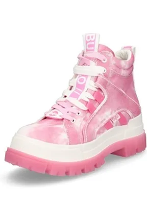 Buffalo Damen Schnürboot Aspha NC Mid pink Schnürboots rosa 36 EU