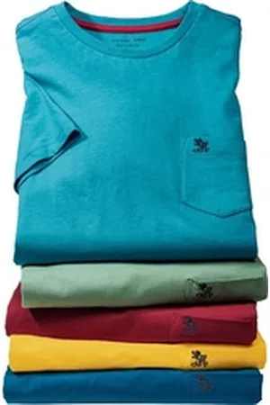 Otto Kern T-Shirt (Packung, 5er-Pack) formstabile, farbsatte Qualität bunt M