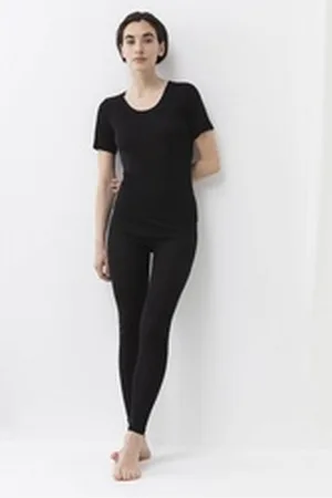 Mey Leggings Damen Serie Exquisite Uni (1-tlg) schwarz 46