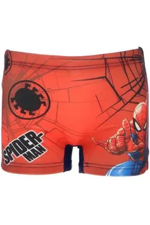 SPIDERMAN Badehose Schwimmhose für Jungen: Trendige Bademode für spaßige Tage am Strand blau 3-4 Jahre