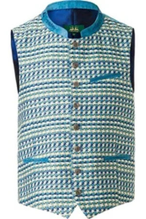 Wiesnkönig Funktionsweste Weste Julius (1-tlg) blau 48
