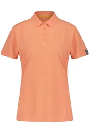 Meru Poloshirt Damen Poloshirt BRISTOL (1-tlg) orange 38