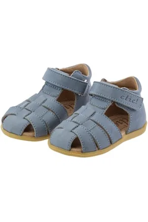 Clic! Sandalen Jungen Lauflernschuhe Leder Blau 9737 Sandalette 24 EU
