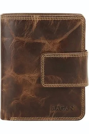 Bagan Geldbörse, echt Leder braun