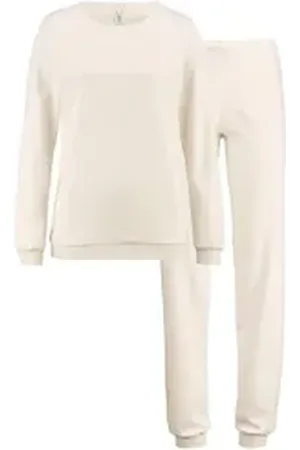 hessnatur Pyjama Regular PureNATURE aus reiner Bio-Baumwolle (2 tlg) beige 44
