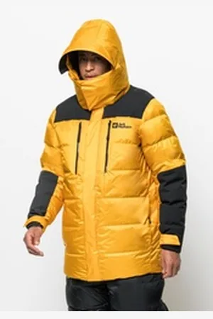 Jack Wolfskin Daunenjacke 1995 SERIES COOK JKT M gelb XL (54/56)