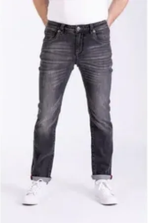 Blue Monkey Slim-fit-Jeans Gordan - washed black schwarz 31