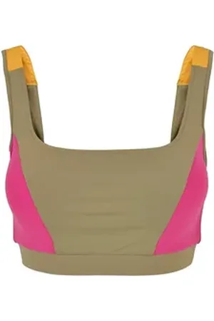 Urban classics Bügel-BH Damen Ladies Color Block Bra braun L