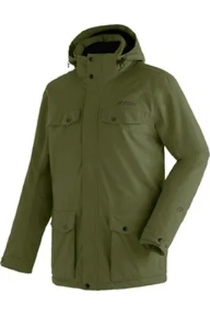 Maier Sports Funktionsjacke Knuth Herren Outdoorjacke, wind/wasserdichte Jacke, mTHERM Isolation grün 46