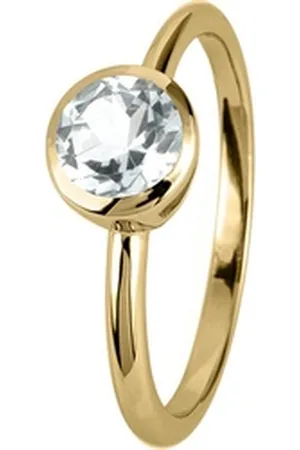 Jacques Lemans Fingerring, Topas weiß 52