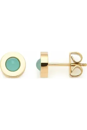 Leonardo Paar Ohrstecker Damen-Ohrstecker Edelstahl blau