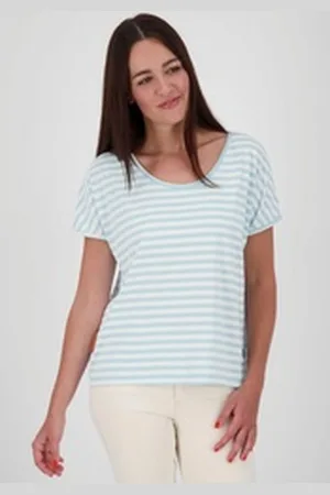 alife kickin Rundhalsshirt ClaudiAK-Z (1-tlg) EXKLUSIV bei Otto blau S