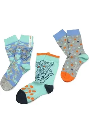 Camano Langsocken CA3811 (Packung, 3-Paar, 3 Paar) Kinder Mädchen Socken, Baumwolle, Kindersocken bunt 27-30