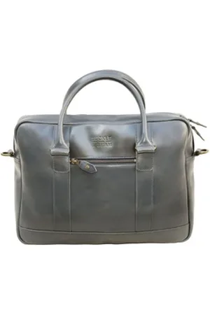 Buckle & Seam Businesstasche Everett grau