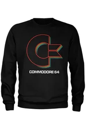 Nintendo Rundhalspullover Commodore Spectrum Logo Sweatshirt schwarz S