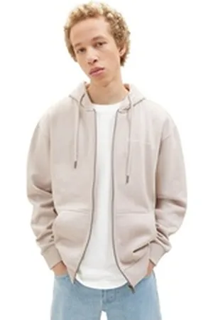 TOM TAILOR Denim Hoodie FULLZIP aus Baumwollmix bunt S