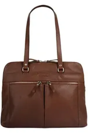 Betty Barclay Aktentasche, echt Leder braun