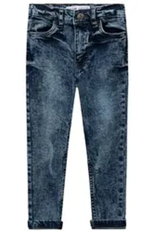 Minoti Skinny-fit-Jeans Distressed Skinny-Jeans (1y-8y) blau 86-92cm