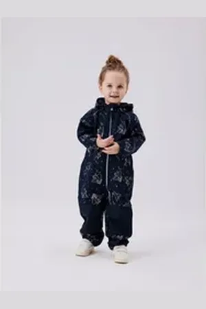 NAME IT Softshelloverall NMFALFA08 SOFTSHELL SUIT FOIL FO NOOS blau 80