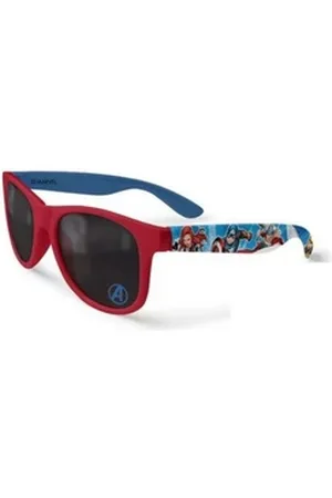 Marvel Sonnenbrille Avengers Kinder Jungen Sonnenbrille Drei Motive zur Wahl rot