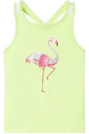 vidaXL Tanktop Kinder-Tanktop Neongelb 92 gelb 92 (1,5-2 J)