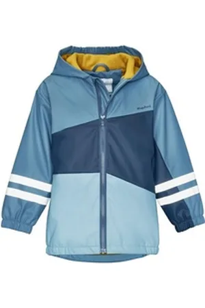 Playshoes Regenjacke Regenjacke Fleece-Futter blau 86