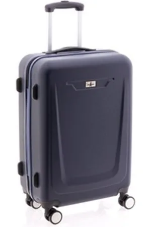 John Travel Hartschalen-Trolley Koffer - 66 cm, 4 Rollen, Volumen 72 Liter, in 5 Farben blau
