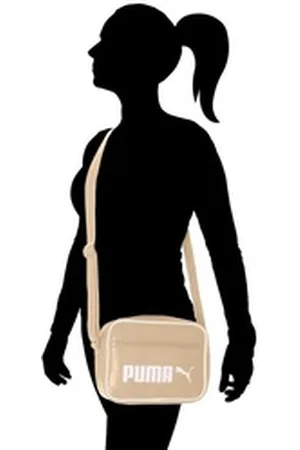 PUMA Messenger Bag Tasche Campus Mini Reporter Retro, F granola (1-tlg) weiß