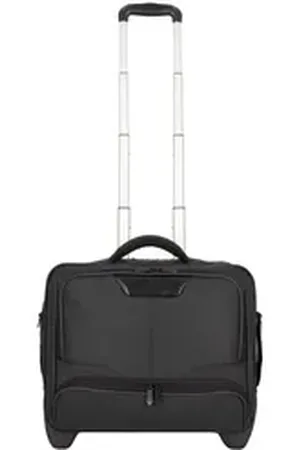 Dermata Business-Trolley, 2 Rollen, Canvas schwarz