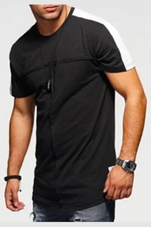 2Y T-Shirt MSPERTH im Oversize-Stil schwarz S