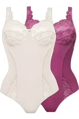 Susa Body 2er Pack Body ohne Bügel Latina (Spar-Set, 2-tlg) formendes Vorderfutter bunt 85C