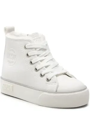 Big Star Sneakers aus Stoff KK374227 White Sneaker weiß 35 EU
