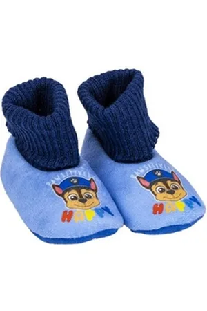 Paw Patrol Kinder Jungen Hausschuhe Pantoffeln Hausschuh blau 21 EU
