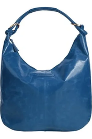 Bruno Banani Shopper, echt Leder blau