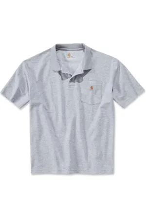 Carhartt Poloshirt Work Pocket K570 grau L