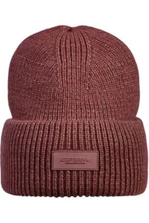 Icepeak Strickmütze Damen Mütze Halbur rosa