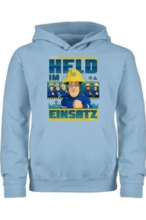 Shirtracer Hoodie Held im Einsatz Feuerwehrmann Sam Jungen blau 140 (9/11 Jahre)