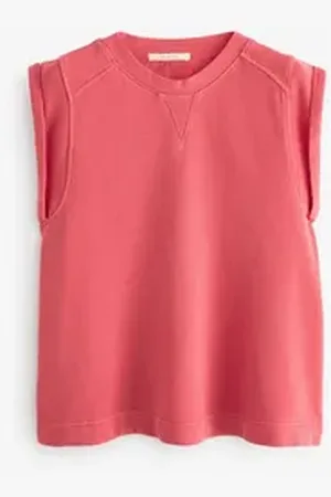 Next Shirttop Ärmelloses Relaxed Fit Tanktop (1-tlg) orange XS