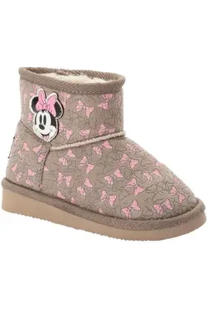 Disney Minnie Schlupfboots Winterboots, Snowboots, Winterschuhe, gefüttert grau 27 EU