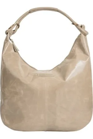 Bruno Banani Shopper, echt Leder beige