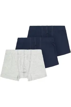 NAME IT Boxer NKMTIGHTS 3P (Packung, 3-St) grau 104